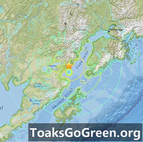 الاسکا میں طول و عرض 7.1 کا زلزلہ