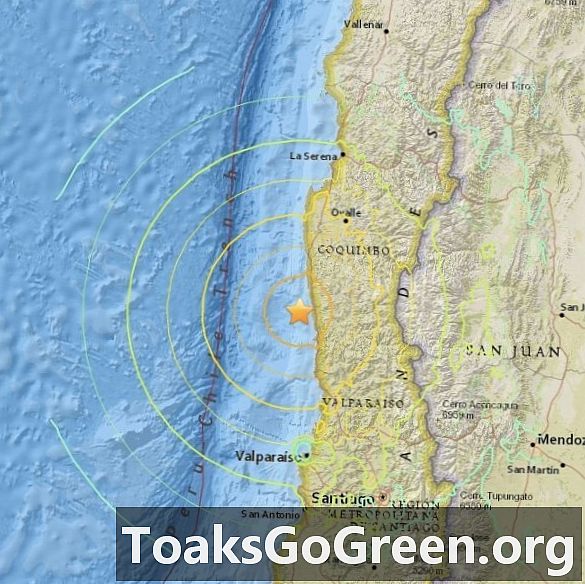 Kraftige jordskjelv utenfor Chiles kyst