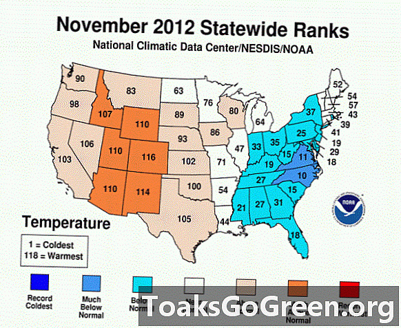 Rok 2012 bude v USA nejteplejším rokem