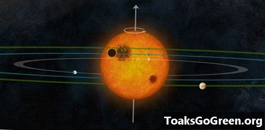 Un système solaire lointain