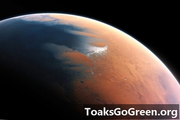 Een mega-tsunami op het oude Mars?
