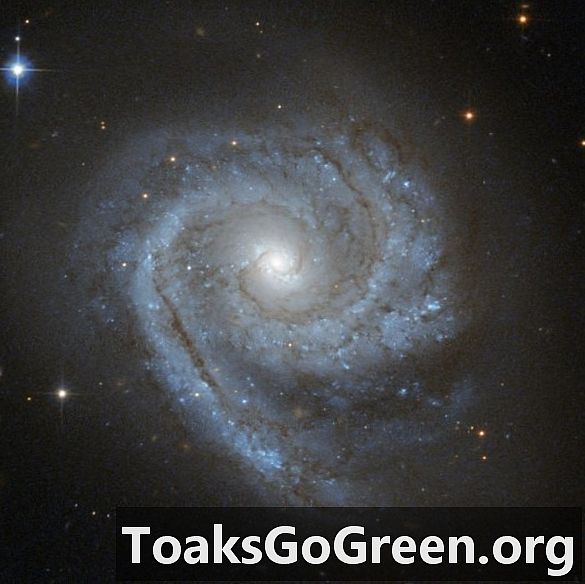 O spirală în cadrul unei galaxii în spirală
