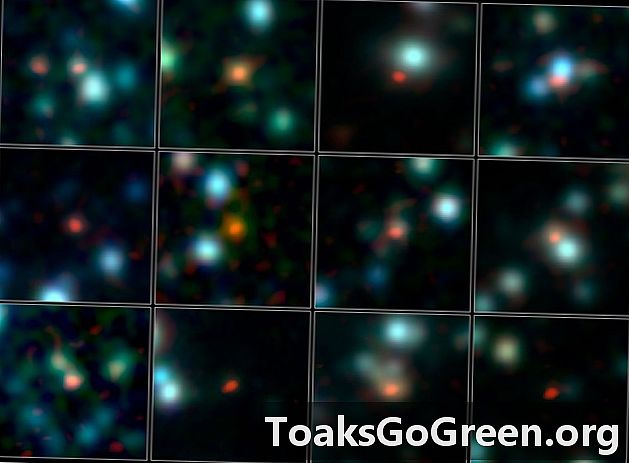 ALMA identifica galáxias antigas em velocidade recorde
