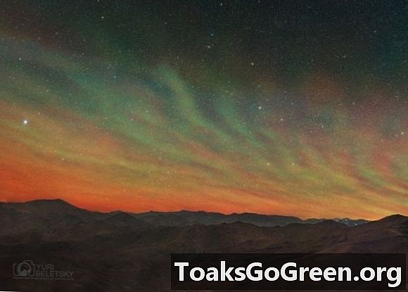 Airglow menakjubkan di Gurun Atacama