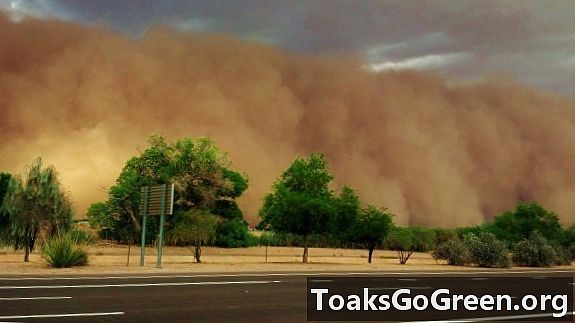 Vidéo et images étonnantes des tempêtes de poussière de l'Arizona