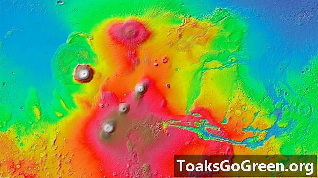 Senovės cunamiai Marse?