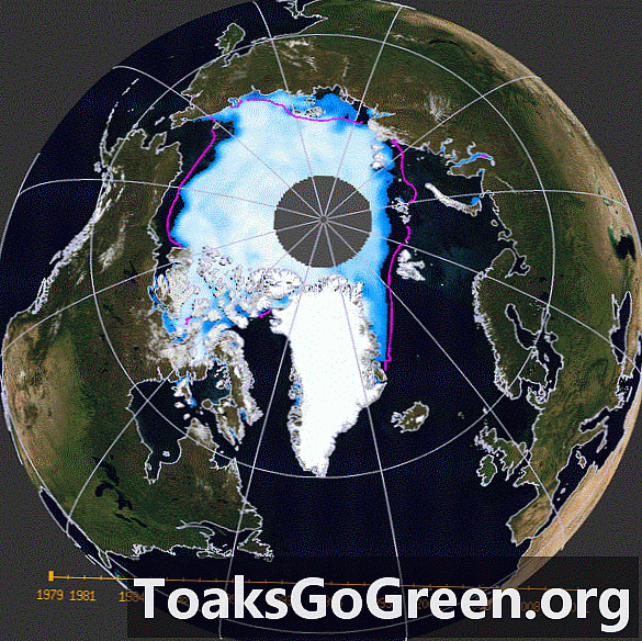 S začátkem léta 2012 se arktický led rychle topí