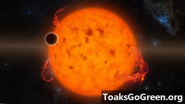 Ang mga astronomo ay nakakahanap ng isang planeta ng sanggol