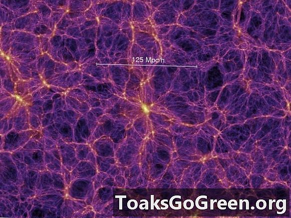 Bagaimana galaksi berkembang dalam web kosmik