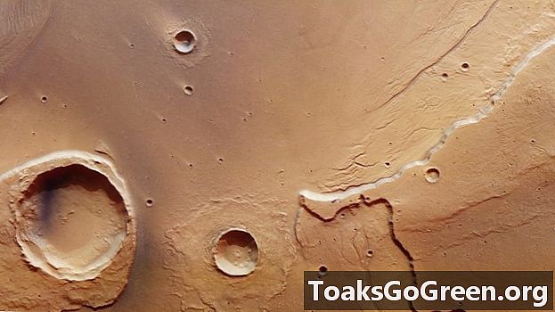 Mars mega suyunun ağzında