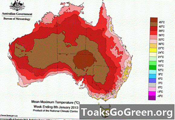 澳大利亚经历了创纪录的高温和野火