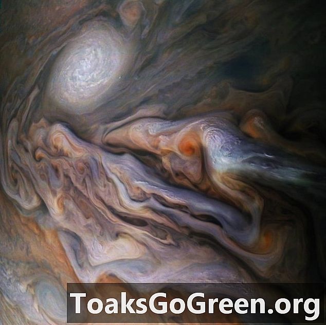 Fantastisk nyt Jupiter-close-up