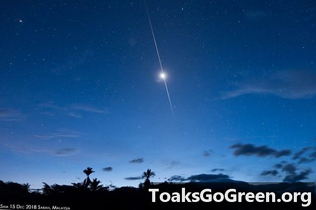 Bedste fotos af 2018's Geminid meteorbrusebad