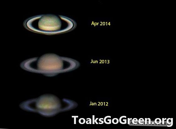 Masa terbaik untuk melihat Saturnus adalah berhampiran!