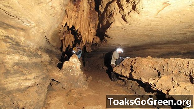 Ślady starożytnych trzęsień ziemi w jaskiniach