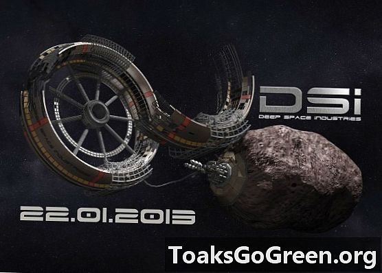 Deep Space Industries blir med i asteroide gullrushet