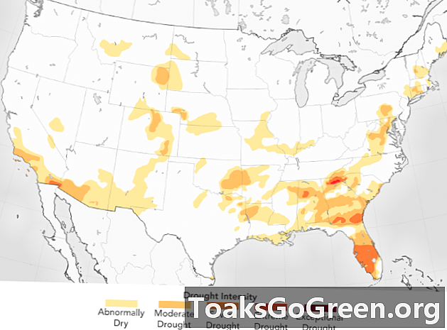 Tørke er borte fra store deler av USA