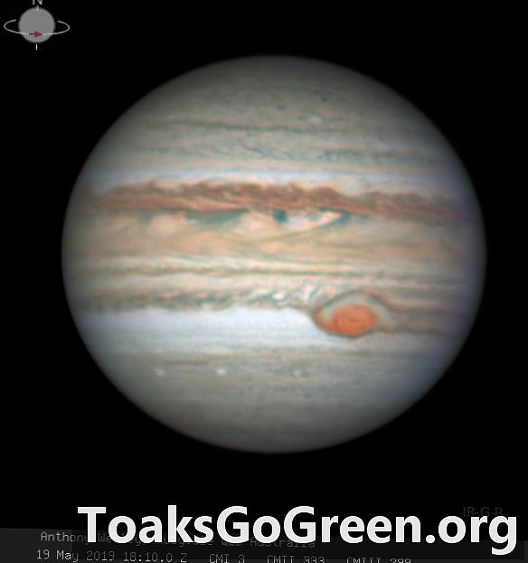 Ang Earth at Jupiter na pinakamalapit sa Hunyo 12