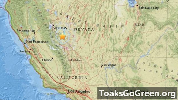 Täna hommikul Nevadas toimunud maavärinad