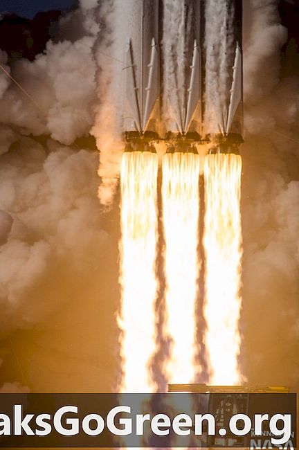 Elon Musk, på Falcon Heavys triumferande lansering