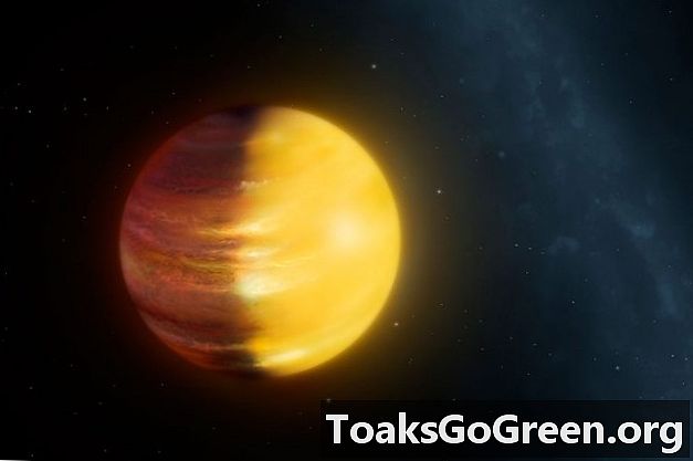 Exoplanetissa on rubiini- ja safiirituulia