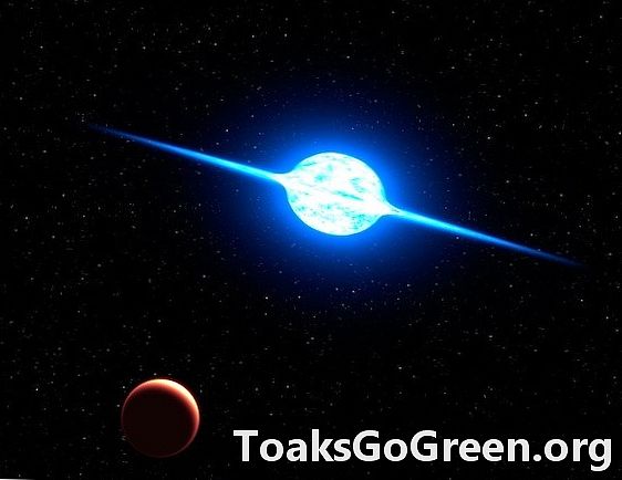 Cea mai rapidă stea învârtită descoperită vreodată se rotește de 100 de ori mai repede decât soarele