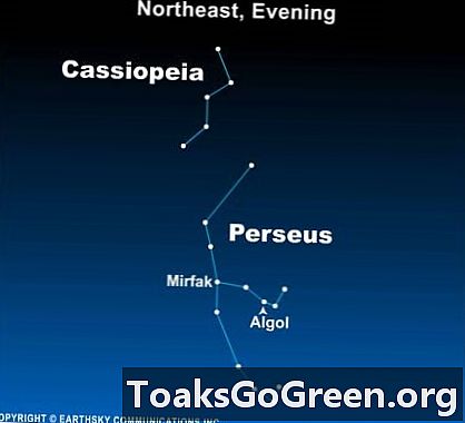 Cassiopeia gefunden? Suchen Sie jetzt nach Perseus