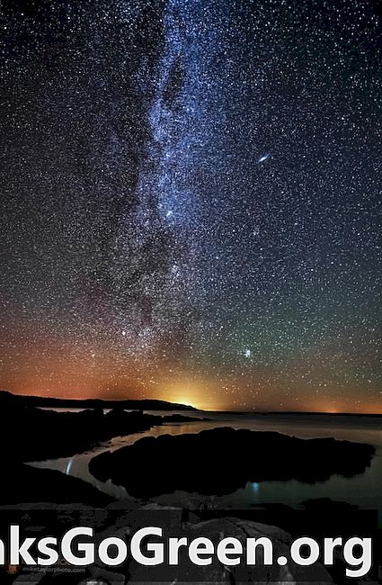 Các thiên hà gần và xa: Dải ngân hà và Andromeda