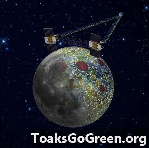 GRAIL ruimtevaartuig zal maanzwaartekracht gebruiken om in de maan te turen