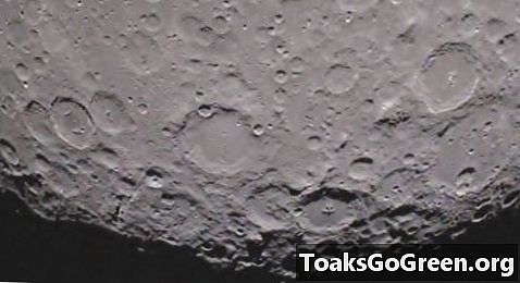 El primer vídeo de GRAIL mostra el costat llunyà de la Lluna