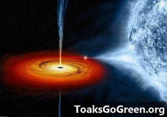 Atom berat membantu memberikan jet lubang hitam kuasa mereka