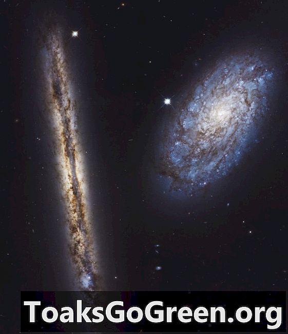 Hoe onze Melkweg er vanuit de ruimte uitziet