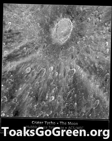 Hubble om de maan als spiegel te gebruiken om Venus voorbij te kijken