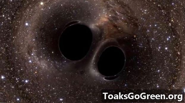 Is donkere materie gemaakt van zwarte gaten?