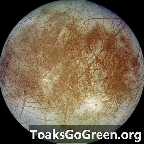 Garam laut di Europa bulan Jupiter