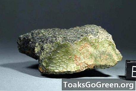 Je li ovo zelena stijena iz Merkura?