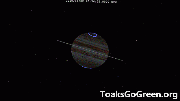 Juno bereitet sich darauf vor, Jupiters Schatten zu überspringen