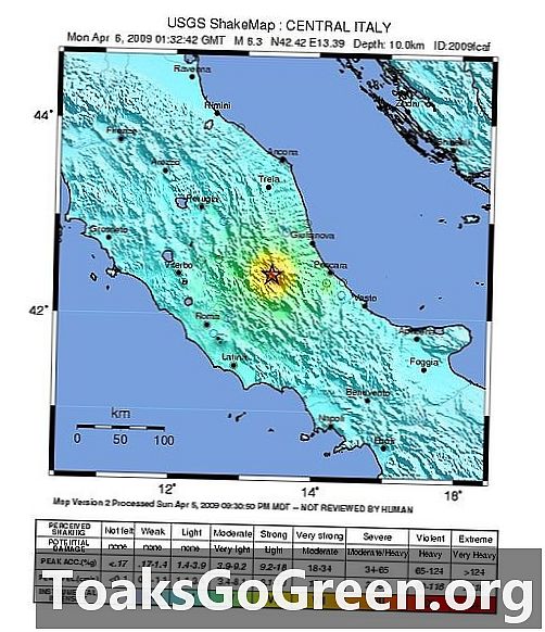 Condanna per omicidio colposo per sette persone in Italia per nessun avviso di terremoto