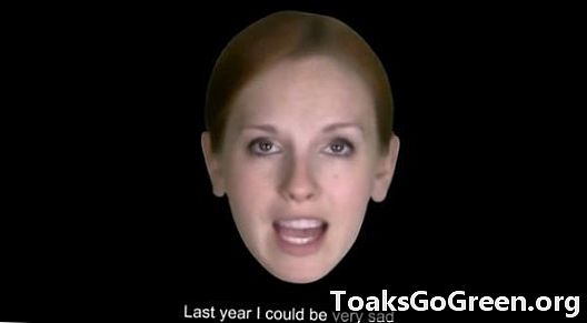 Conheça Zoe, uma cabeça falante virtual que pode expressar emoções