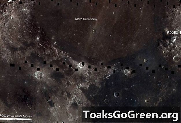Peta bulan mendedahkan titanium harta karun