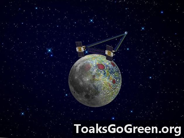 NASA kondigt winnaars van studentenwedstrijd aan om GRAIL ruimtevaartuigen te noemen