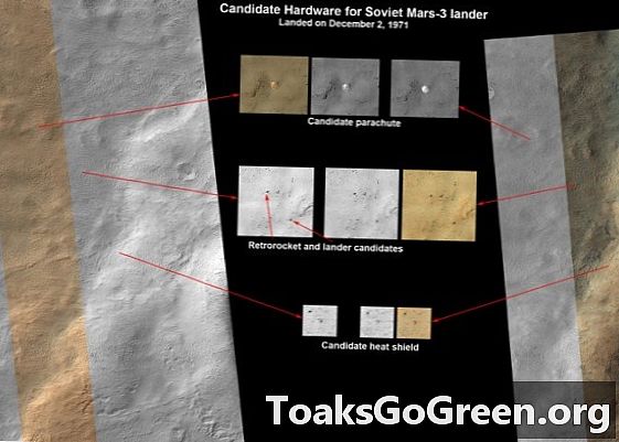 Изображенията на НАСА Марс Орбитър може да показват 1971 г. Съветска земя