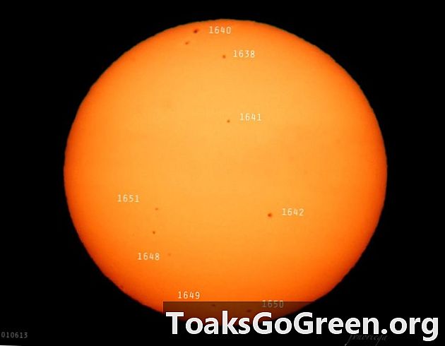 Primer siklus matahari 3 menit dari NASA