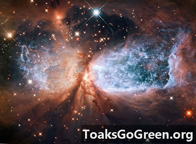 Neues Hubble-Bild der Geburtswehen von Sternen