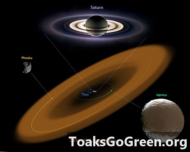 私たちの太陽系の最大のリングは、土星の周りで見つかった