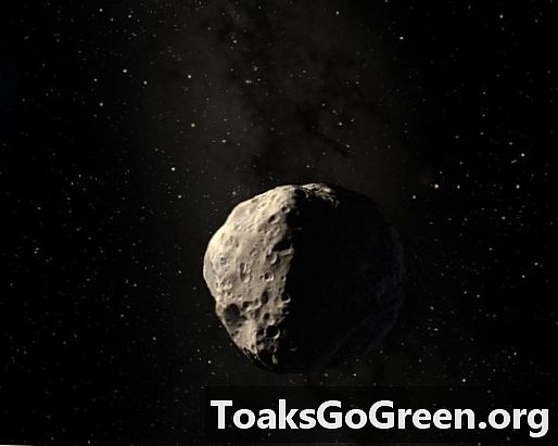 Krāsas bumbiņas varētu izmantot, lai novirzītu asteroīdu no sadursmes kursa