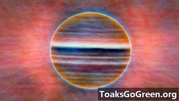 通过无线电在木星的云层下凝视