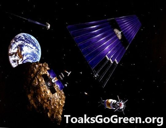 Planetary Resources, Inc. mengumumkan rencana untuk menambang asteroid untuk air dan logam mulia