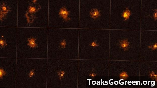 Kvazarji nepričakovano velikanski žareči halo