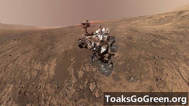 Rover na Marsu najde 2 nové záchytné body